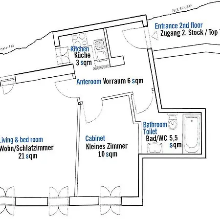 Appartement Artist's Altstadt-apartment